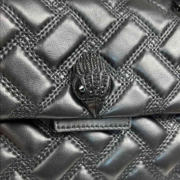 ๐ฅ๐ฅ Kurt Geiger London Kensington Quilted crossbody/ Shoulder Bag - Black - Picture 8 of 16